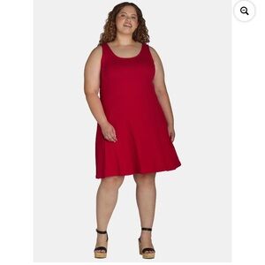 🆕Terra & Sky Women's Sleeveless Skater Dress